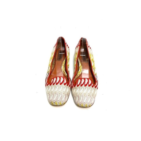 MISSONI | Vintage Y2K designer fabric slip on ballet flats - Picture 1 of 9